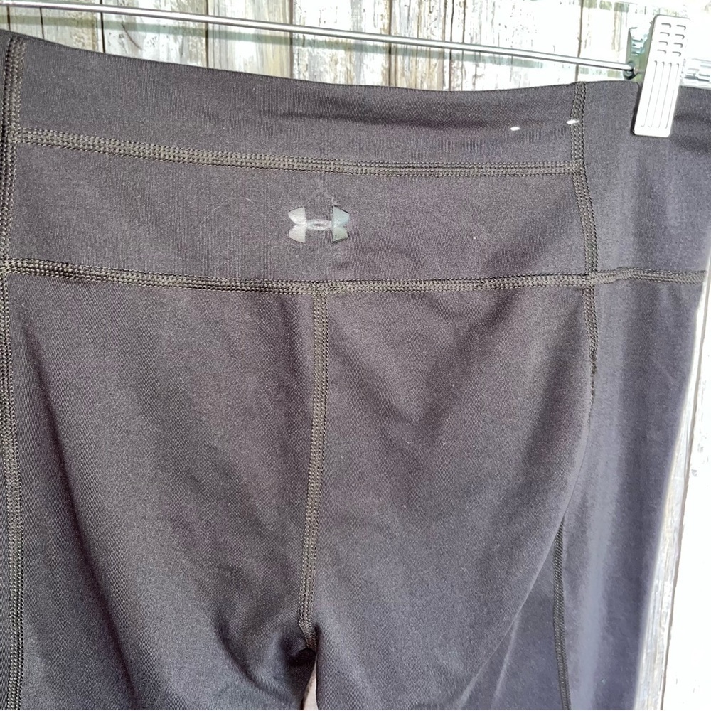 Under Armour Pewter Cropped Leggings - Picture 4 of 5